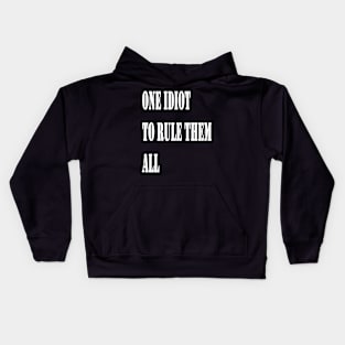 the clever one - Cool and fun Kids Hoodie